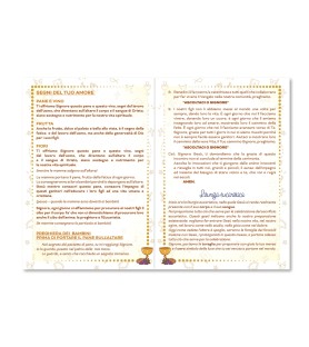 Confezione da 10 pezzi dell'opuscolo La Messa della mia Prima Comunione