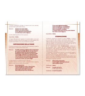 Confezione da 10 pezzi dell'opuscoloLa Messa della mia Cresimain confeizone da 10 pezzi
