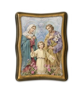 Quadretto anticato della Sacra Famiglia