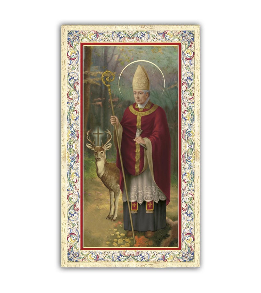 Pacchetto da 100 copie di: Santino Papa Benedetto XVI con preghiera e finiture in oro a caldo
