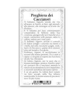 Pacchetto da 100 copie di: Santino Papa Benedetto XVI con preghiera e finiture in oro a caldo
