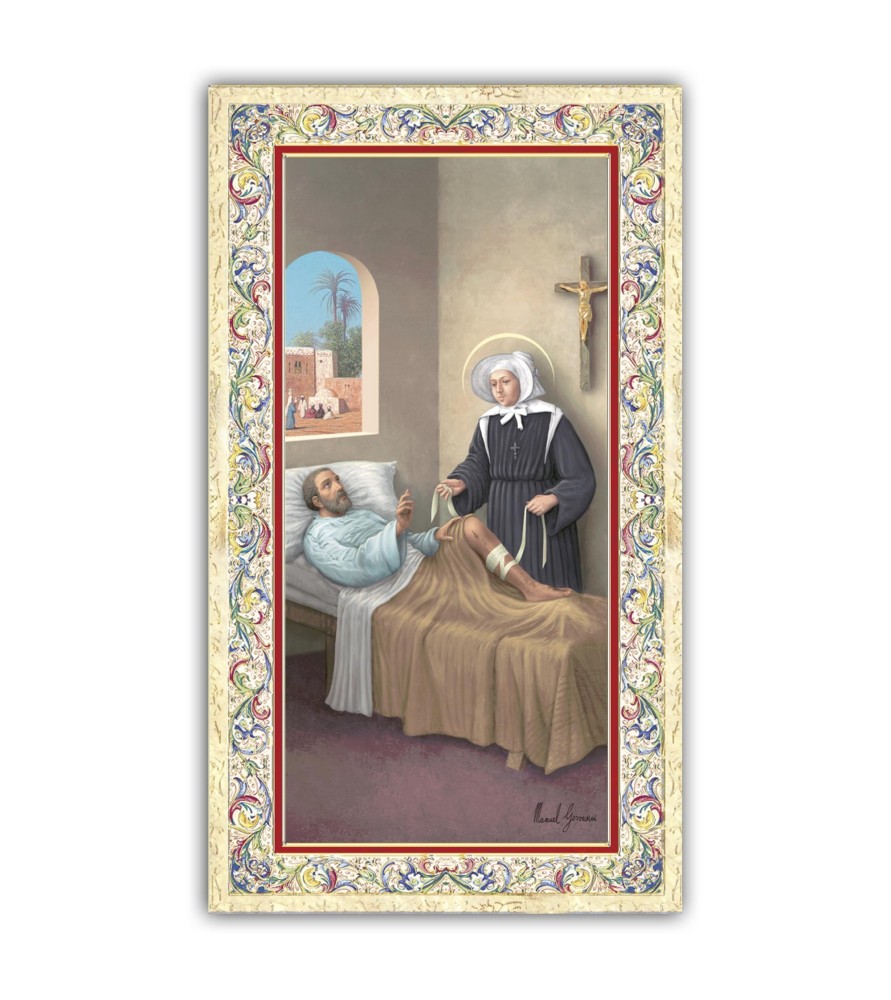 Pacchetto da 100 copie di: Santino Maria che scioglie i Nodi con preghiera e finiture in oro a caldo Pacchetto da 100 copie di: Santino Maria che scioglie i Nodi con preghiera e finiture in oro a caldo