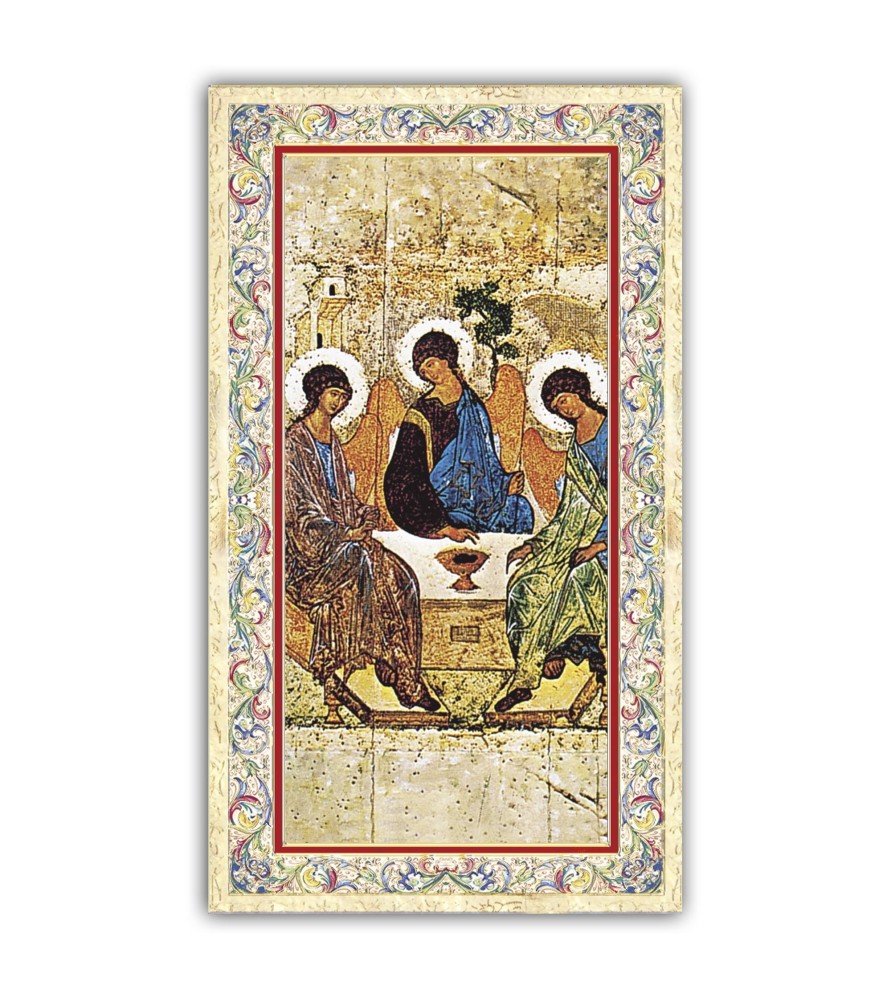 Pacchetto da 100 copie di: Santino Deposizione dalla Croce con preghiera e finiture in oro a caldo Pacchetto da 100 copie di: Santino Deposizione dalla Croce con preghiera e finiture in oro a caldo