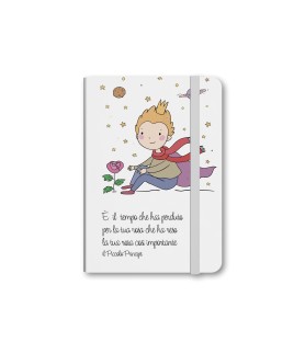 Taccuino tascabile con illustrazione Piccolo Principe