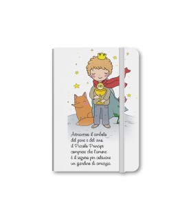 Taccuino tascabile con Piccolo Principe con calice Prima Comunione