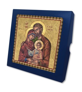 Piastrella Icona Gesù Maestro 20x20 cm in scatola regalo