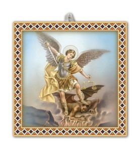 Piastrella San Michele 20x20 cm in scatola regalo
