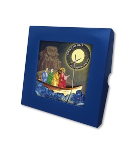 Piastrella 10x10 cm con immagine del Giubileo in scatola regalo