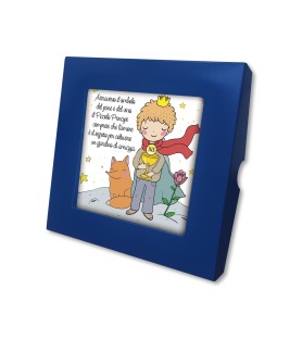 Piastrella con Piccolo Principe 10 x 10 cm in scatola regalo