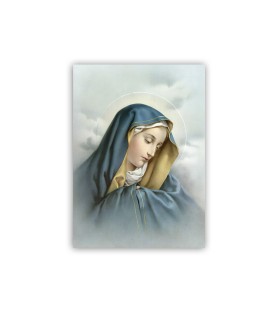 Mini poster con la Madonna Addolorata