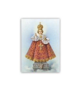 Mini poster con il Bambino di Praga