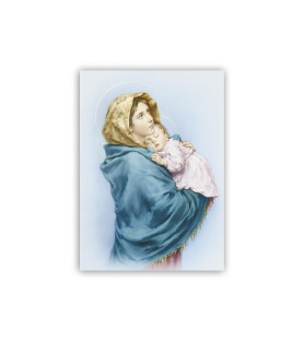 Mini poster con la Madonnina del Ferruzzi
