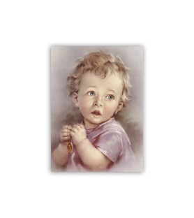 Mini poster Bimba con medaglia