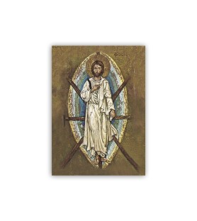 Mini poster con l'Icona della Trasfigurazione di Cristo