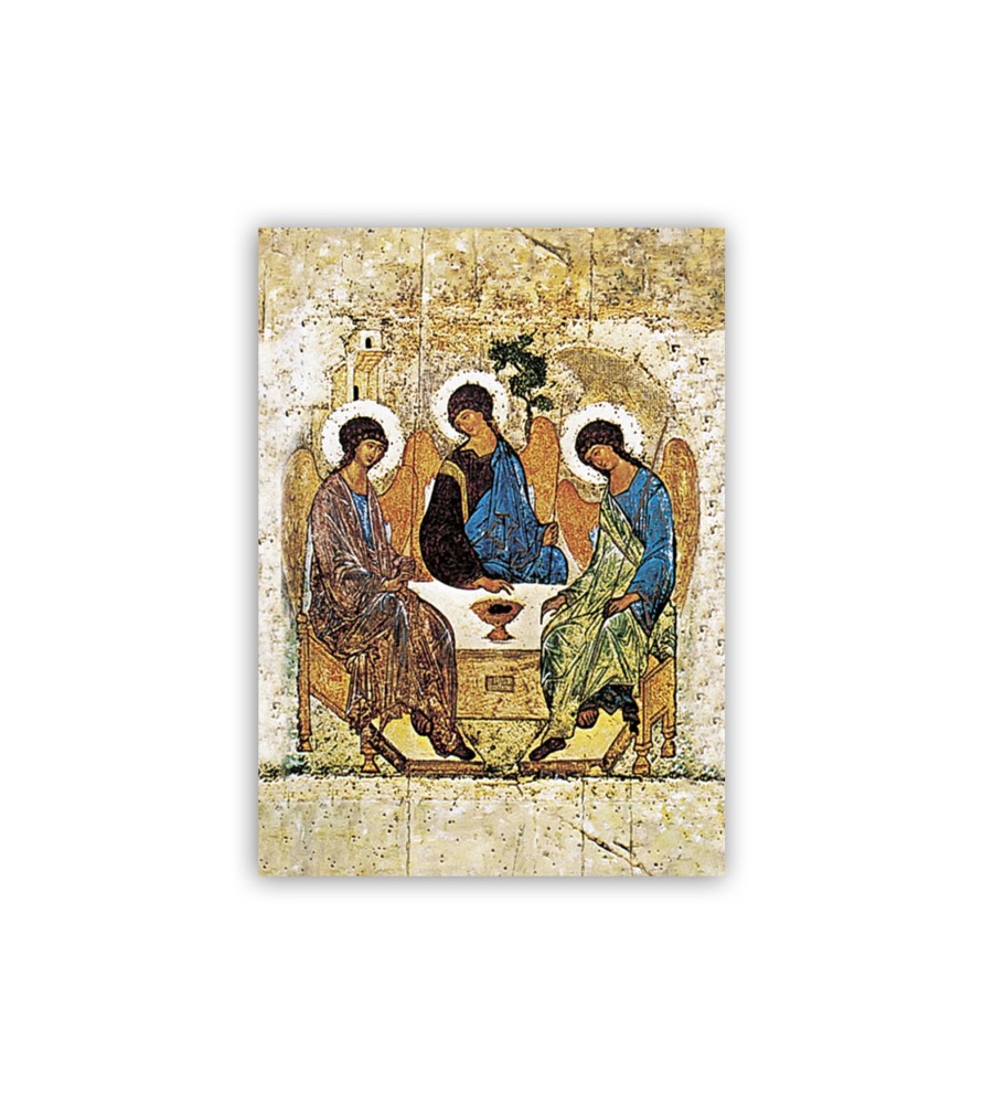 Mini poster con l'Icona della Trinità di Rublev Mini poster con l'Icona della Trinità di Rublev