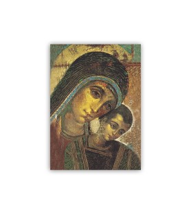 Mini poster con l'Icona della Madonna con bambino di Kiko