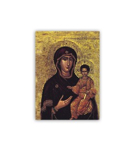 Mini poster con l'Icona della Madonna con bambino