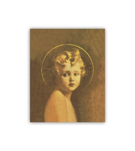 Mini poster con il dipinto Luce del Mondo di Chambers