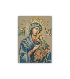 Mini poster con la Madonna del Perpetuo Soccorso