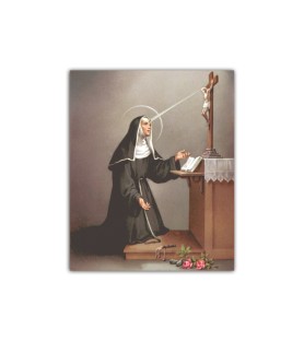 Mini poster con Santa Rita