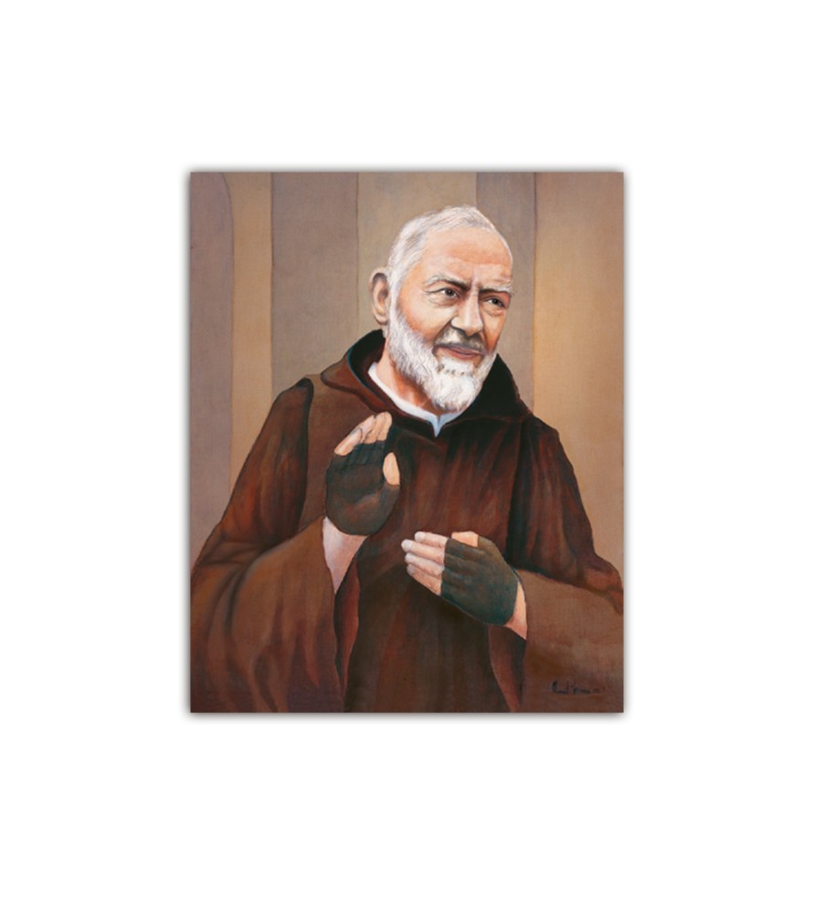 Mini poster con Padre Pio Mini poster con Padre Pio