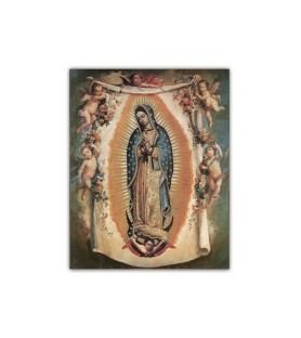 Mini poster con la Madonna di Guadalupe