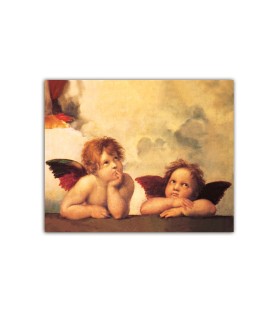 Mini poster con gli Angioletti dipinti da Raffaello