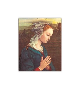Mini poster con la Madonnina del Lippi