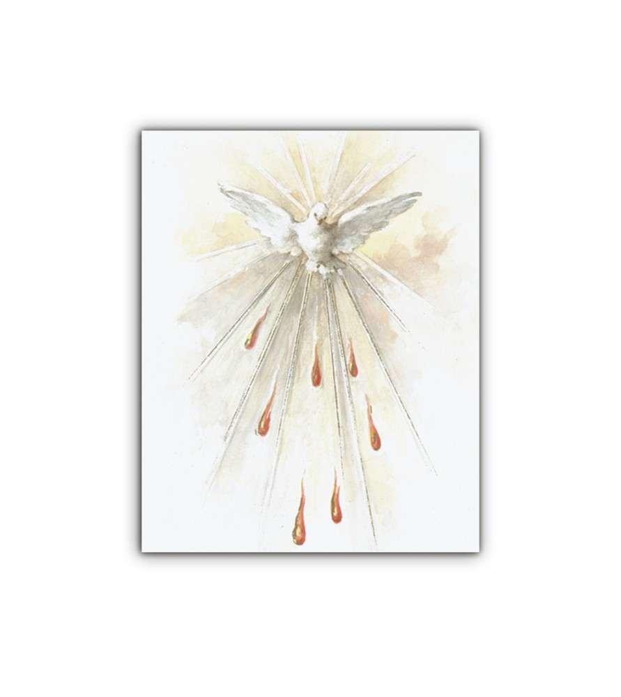 Mini poster con lo Spirito Santo