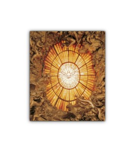 Mini poster con lo Spirito Santo del Bernini