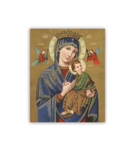 Mini poster con la Madonna del Perpetuo Soccorso