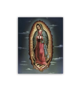 Mini poster con la Madonna di Guadalupe