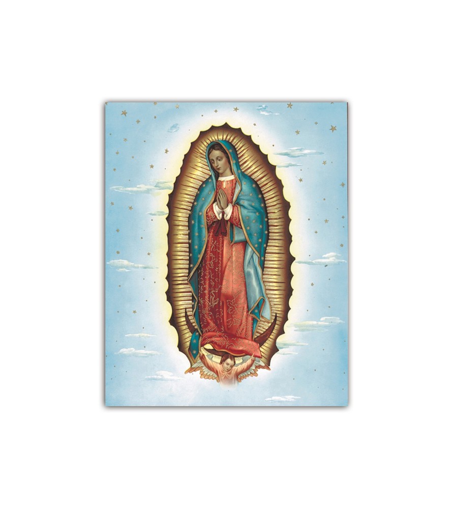 Mini poster con la Madonna di Gudadalupe
