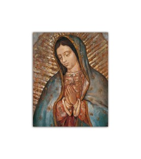 Mini poster con la Madonna di Guadalupe