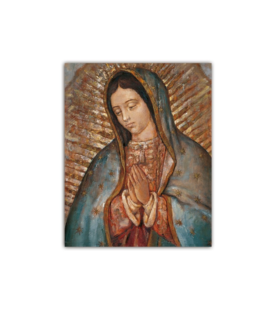 Mini poster con la Madonna di Guadalupe