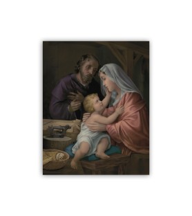 Mini poster con la Sacra Famiglia
