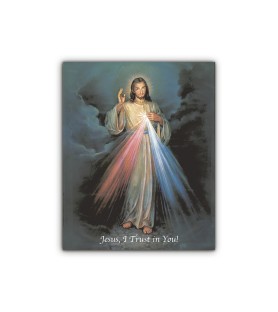 Mini poster con Gesù Misericordioso