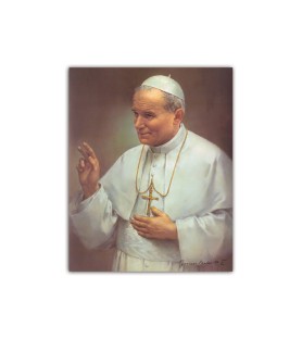 Mini poster con Papa Giovanni Paolo II