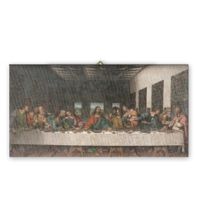 Tela pittorica intelaiata dell'Ultima Cena