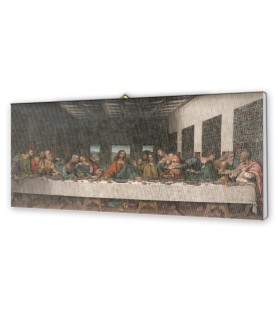 Tela pittorica intelaiata dell'Ultima Cena
