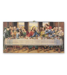 Tela pittorica intelaiata dell'Ultima Cena