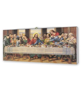 Tela pittorica intelaiata dell'Ultima Cena