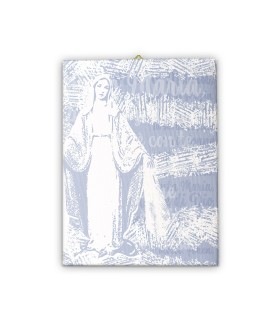 Tela pittorica pop-art intelaiata della Madonna Miracolosa