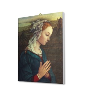 Tela pittorica intelaiata della Vergine dipinta da Filippo Lippi