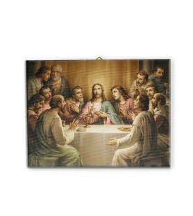 Tela pittorica intelaiata dell'Ultima Cena