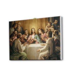 Tela pittorica intelaiata dell'Ultima Cena