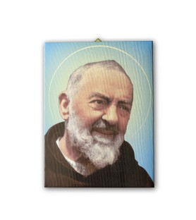 Tela pittorica intelaiata di Padre Pio