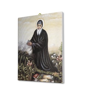 Tela pittorica intelaiata di San Charbel