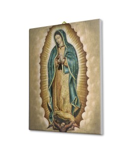 Tela pittorica intelaiata della Madonna di Guadalupe