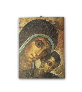 Tela pittorica intelaiata della Madonna di Kiko